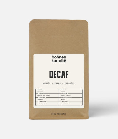 Decaf Kaffee Produktbild